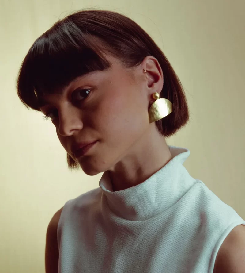 Semicircle Earrings