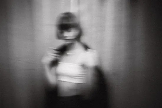 Blurred effect photo