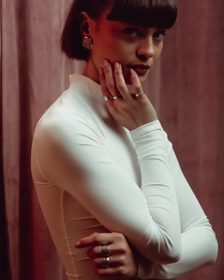 Earings paired with rings