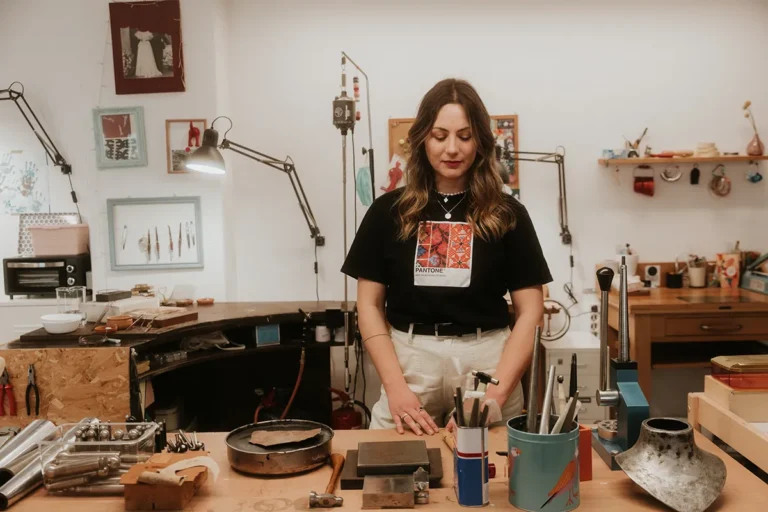 Vasiliki in Workshop