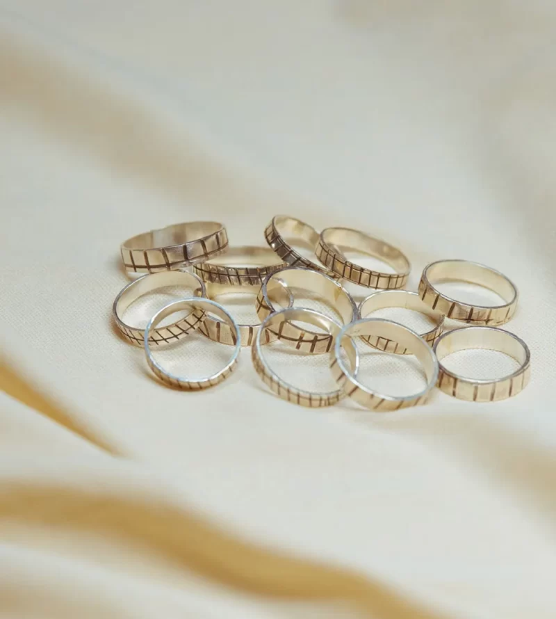 Pattern Stackable Ring
